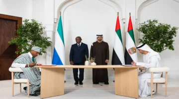 شراكة اقتصادية شاملة.. رئيس الدولة ورئيس سيراليون يشهدان توقيع اتفاقيات استثمارية جديدة